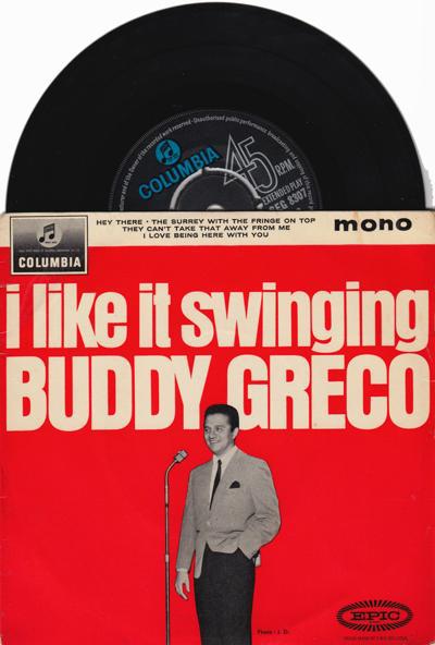 I Like It Swingng/ 1961 Uk 4 Track Ep With Cover