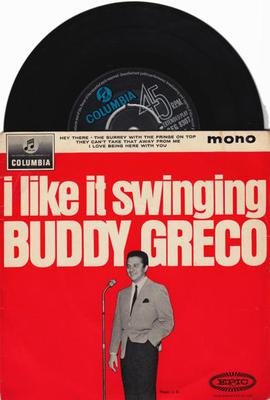Image for I Like It Swingng/ 1961 Uk 4 Track Ep With Cover