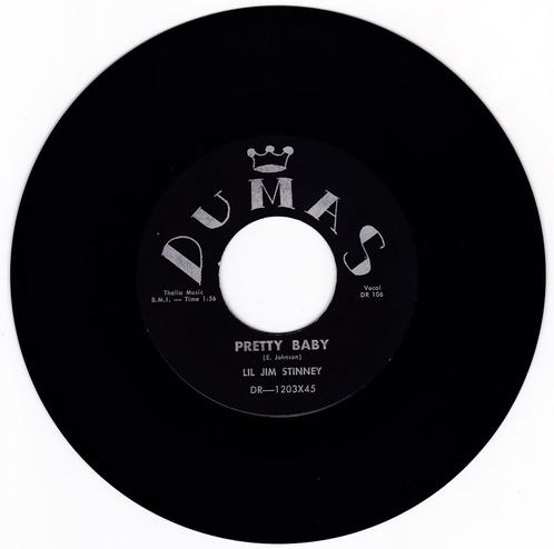 Lil Jim Stinney - Pretty Baby / Stay With Me - Dumas DR 1203