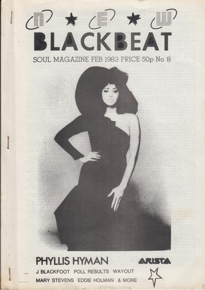 Black Beat #8  - Feb 1983/ Phylis Hyman Cover