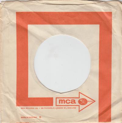 Mca Sleeve 1968 To 70/ Matchs Yellow/orange Swirl Lbl