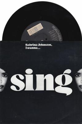 Image for I Wanna Sing/ 7" Mix & The C.j. Mix