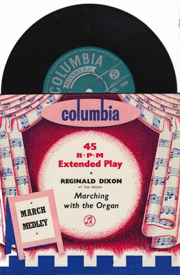 Image for Marching With The Organ/ 1955 Uk 4 Track Ep With Cover