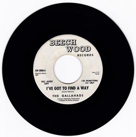 Gallahads - I've Got To Find A Way / Once I Had A Love - Beech Wood Promo
