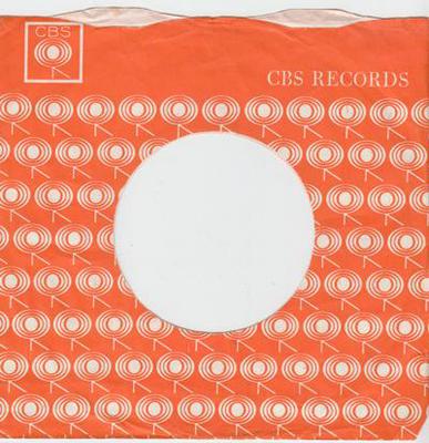 Image for Uk Cbs Sleeve 1966 - 1968/ Original Cbs Uk Company Sleeve