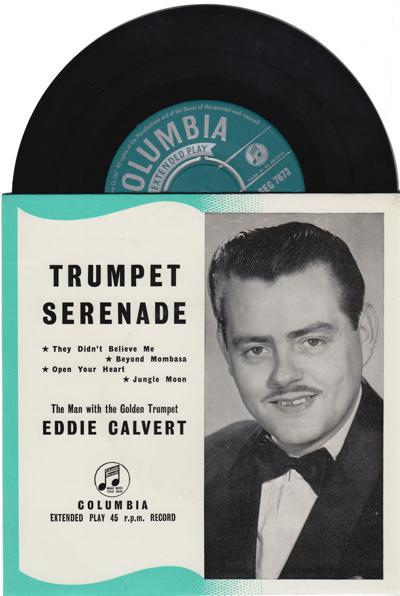 Trumpet Serenade/ 1956 Uk 4 Track Ep With Cover