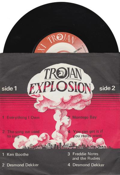Trojan Explosion/ 1998 4 Track Ep With Cover