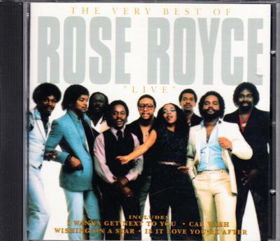 Image for The Very Besy Of Rose Royce Live/ 9track Cd