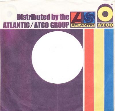 Atlantic / Atco 69-73/ Red, Yellow And Blue Stripe