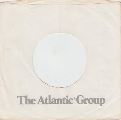 Image for Original Company Sleeve 1980's/ White Sleeve With Grey Text