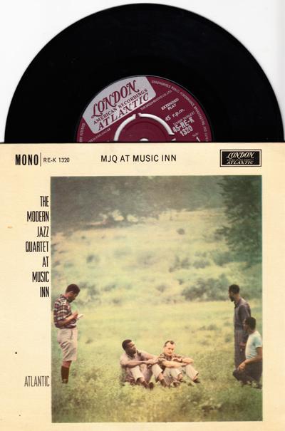 At Music Inn/ 1961 Uk 4 Track Ep With Cover