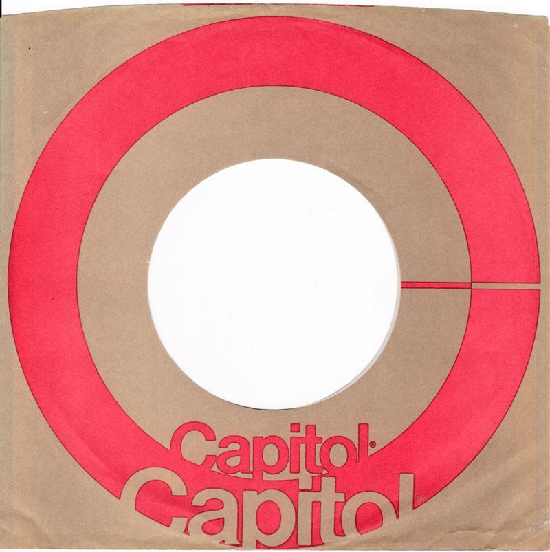 Capitol Sleeve/ Usa 70s