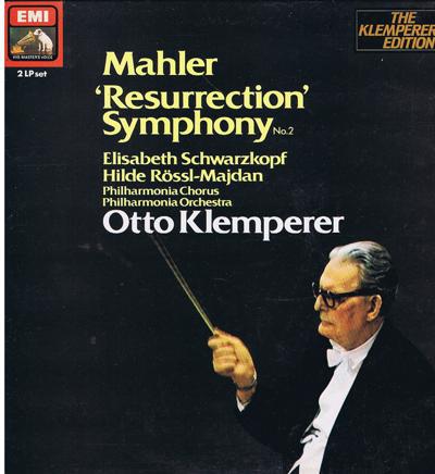 Mahler Resurrection Symphony No. 2/ Immaculate 1984 Uk Dbl
