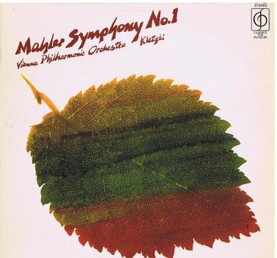Image for Mahler Symphony No. 1/ A Flawless 1962 Uk Copy