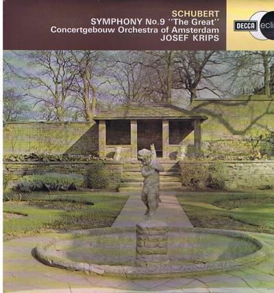 Schubert Symphony No. 9 - The Great/ Immaculate Copy Perfect Cond.