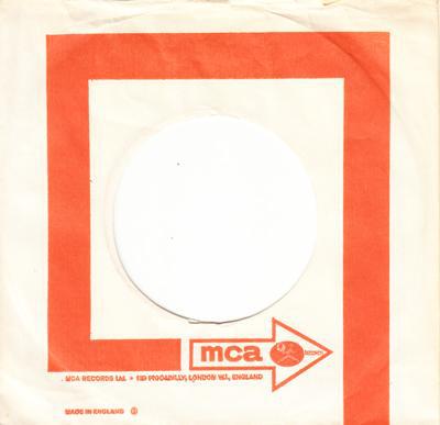 Mca Uk Sleeve For 1968 - 70/ Yellow/orange Swirl Label