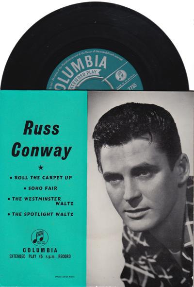 Russ Conway/ 1957 Uk 4 Track Eop With Cover