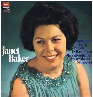 Image for Janet Baker/ Songs, Arias By Purcell, Bach