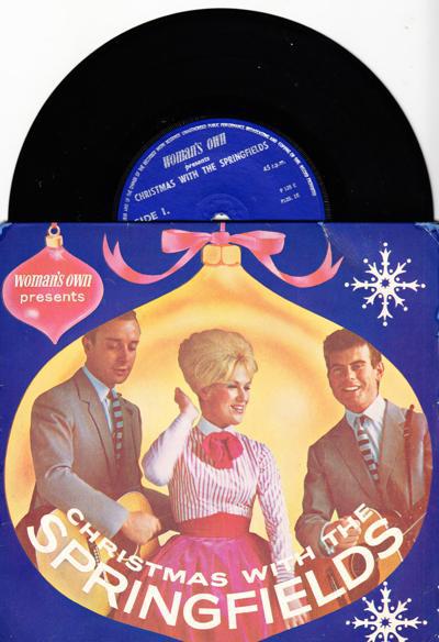 Christmas With The Springfields/ 1962 4 Track Ep With Cover