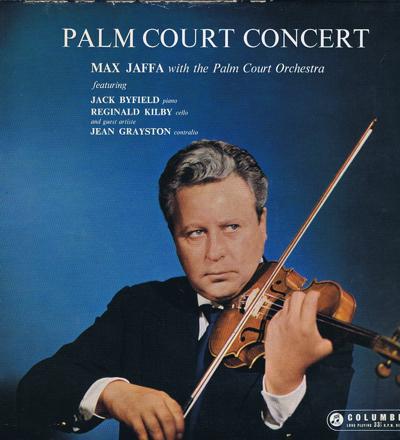 Palm Court Concert/ 1958 Gold Text Label 1st Press