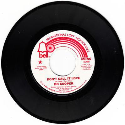 Image for Don't Call It Love/ Same: 3.40 Mono