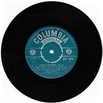 Image for Time To Celebrate No. 3/ 1960 Uk Ep