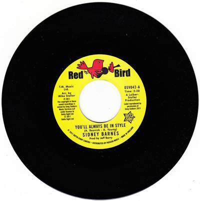 英7” Sidney Barnes Youll Always Be In Style / I Hurt On The Other Side OSV042 OUTTA SIGHT /00080 7