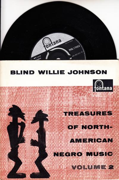 Treasures Of North American Negro Music/ 4 Track Uk Ep With Cover