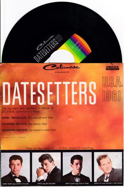 Datesetters U.s.a 1961/ 4 Track 1961 Ep With Cover
