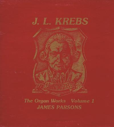 The Music Of Johann Krebs/ 1982 Uk Press In Gatefold