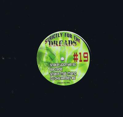 Strictly For Dreads No. 19/ 8 Track Various