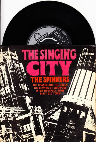 The Singing City/ 1966 Uk 4 Track Ep With Cover