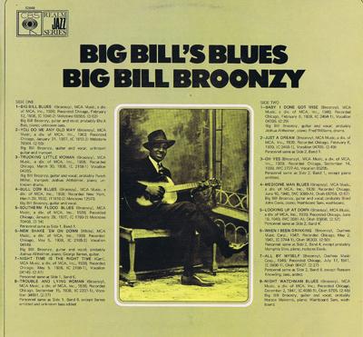 Big Bill's Blues/ Flawless 1968 Uk Press