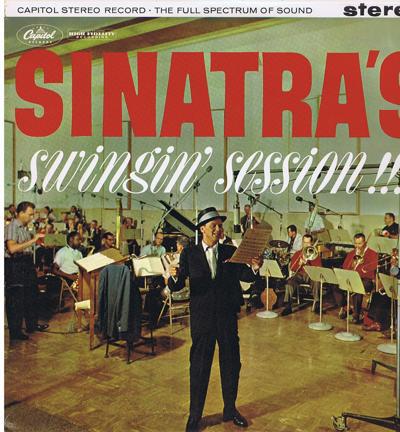 Sinatra's Swinging Session/ 196 Uk Stereo Press