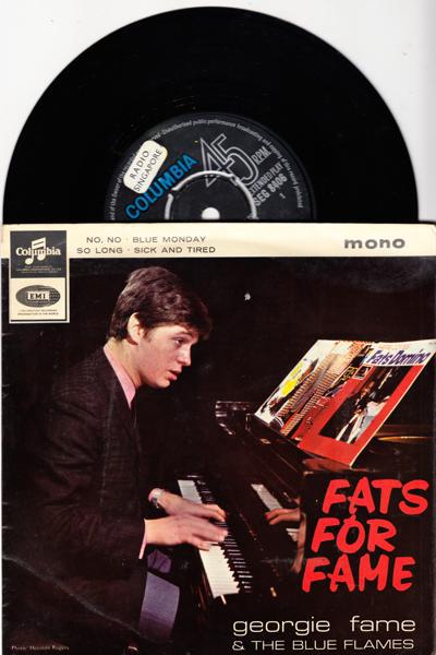 Fats For Fame/ 1965 4 Track Uk Ep With Cover