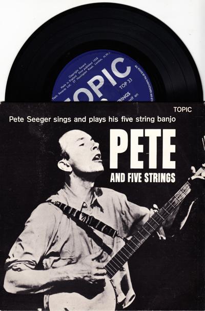 Pete And Five Strings/ 1958 6 Track Uk Ep With Cover