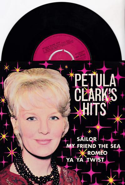 Petula Greatest Hits/ 1961 Uk 4 Track Ep With Cover