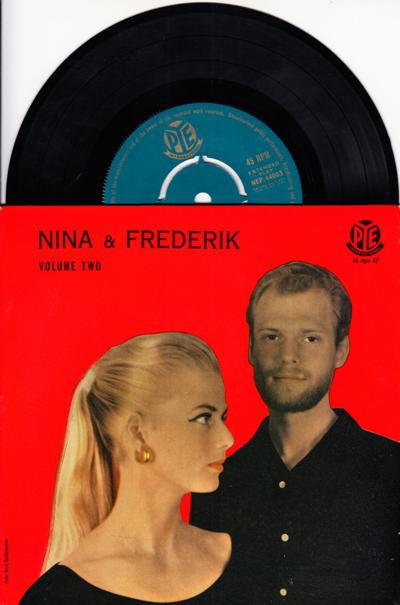 Nina & Frederick Volume Two/ 1963 Uk 5 Track Ep With Cover