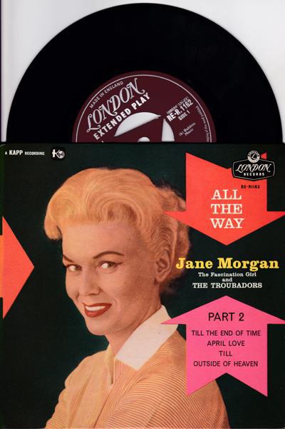 All The Way Part 2/ 1958 4 Track Ep With Cover