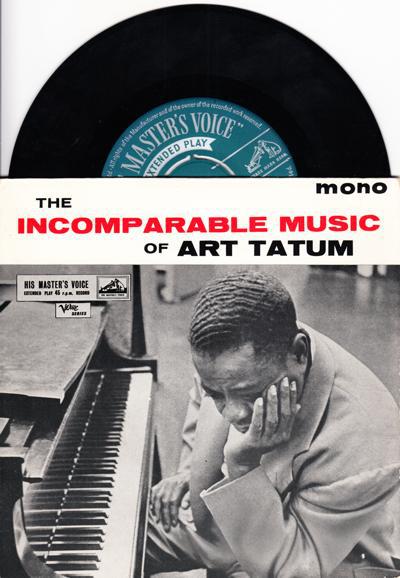 The Incomparable Music Of/ 1960 Uk 4 Track Ep With Cover