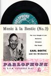 Image for Music A La Bostic No. 2/ 1953 Uk 4 Track Ep With Cover