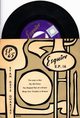 Image for Stan Getz Quartet/ 1955 Gold Text Ep With Cover