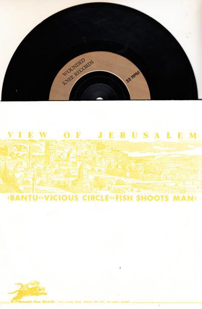 View Of Jerusalem/ 1986 Uk 4 Track Ep With Cover