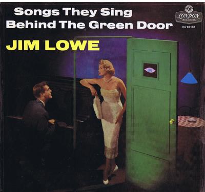 Songs They Sing Behind The Green Door/ 1957 Uk Press