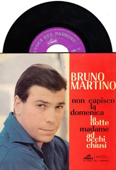 Non Capisco La Domenica/ 1962 4 Track Italy Ep &  Cover