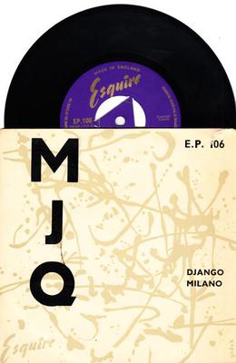 Image for M J Q  Featuring Django + Milano/ Original Gold Text Tri-center