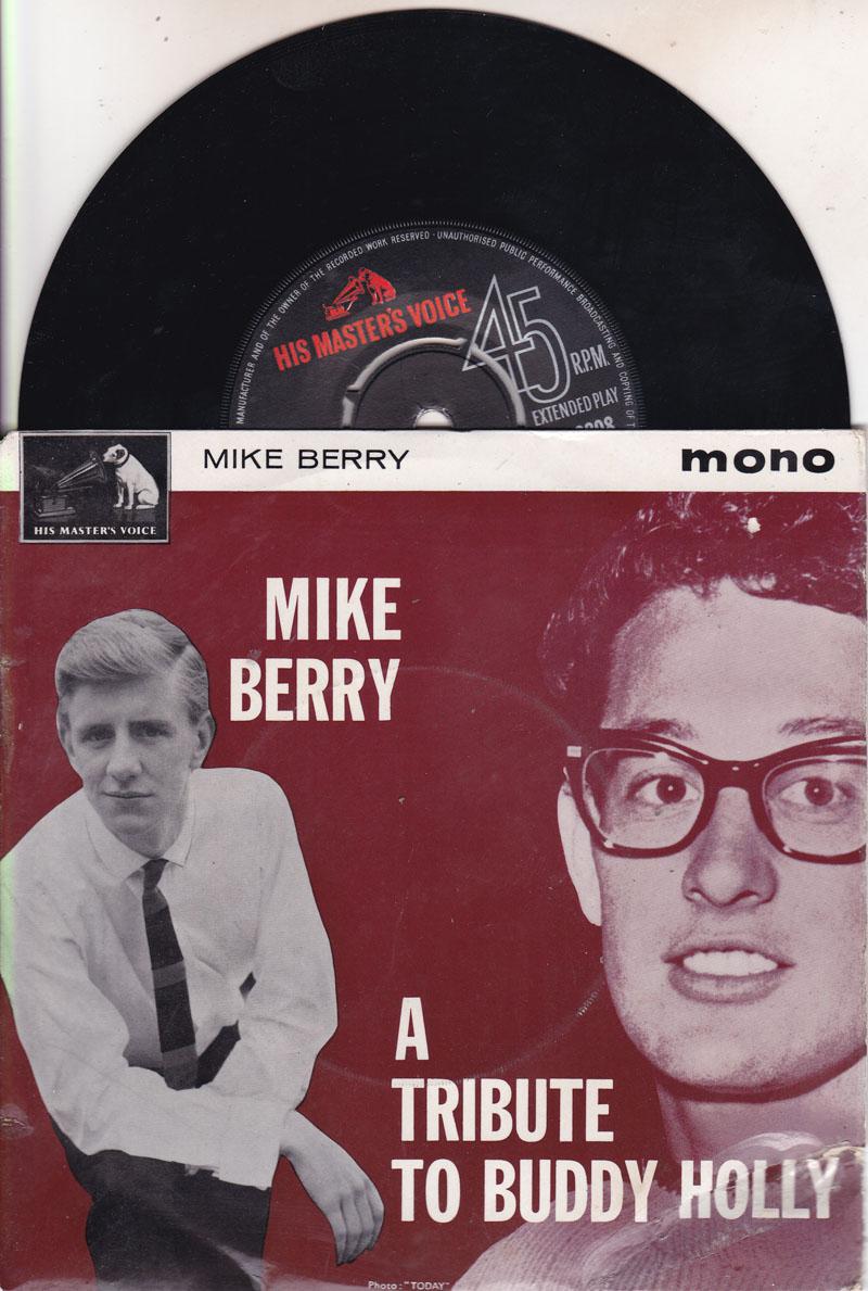 A Tribute To Buddy Holly/ 1963 Uk 4 Track Ep With Cover