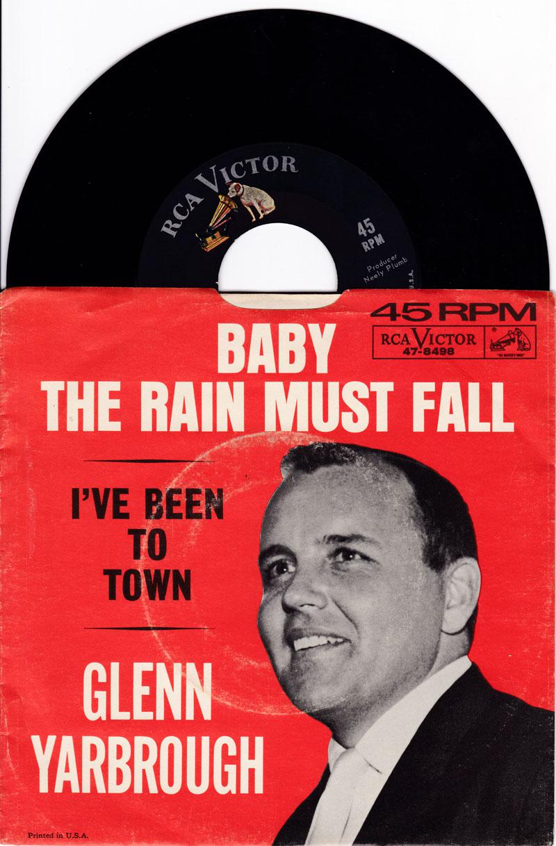 Baby The Rain Must Fall/ I've Been To Town