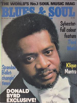 Image for Blues & Soul 336/ August 11 1981