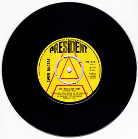 Gwen McCrae - 90% Of Me Is You  - President DEMO
